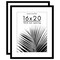 Americanflat 2 Pack of Picture Frames with Mat - Plexiglass Cover
